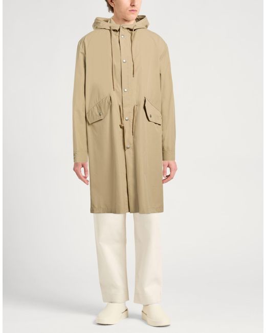 Grifoni Natural Overcoat & Trench Coat Polyester, Cotton for men