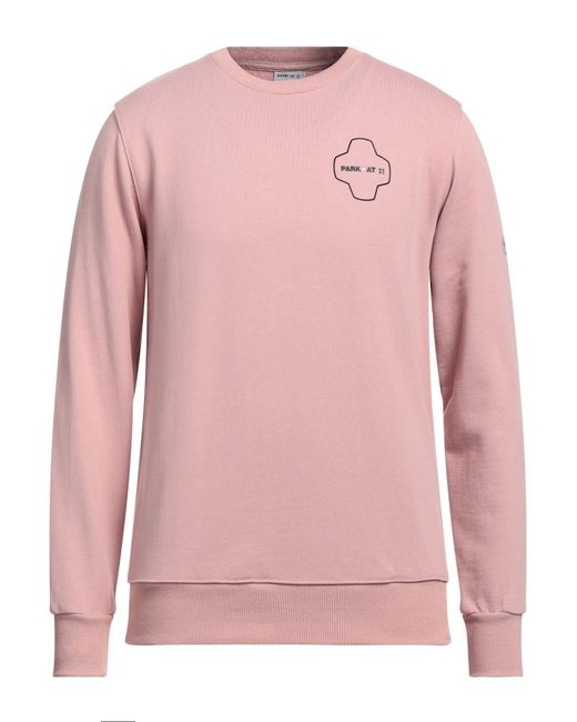 Parkoat Sweatshirt in Pink für Herren