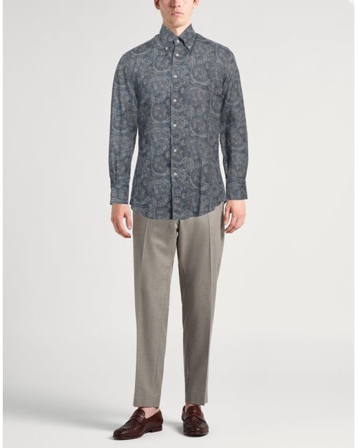 Brunello Cucinelli Hemd in Blue für Herren
