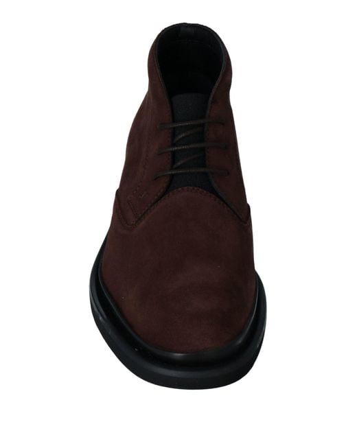 Tod's Brown Ankle Boots for men