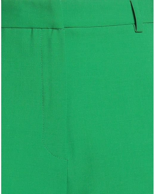 Jucca Green Pants Polyester, Virgin Wool, Elastane