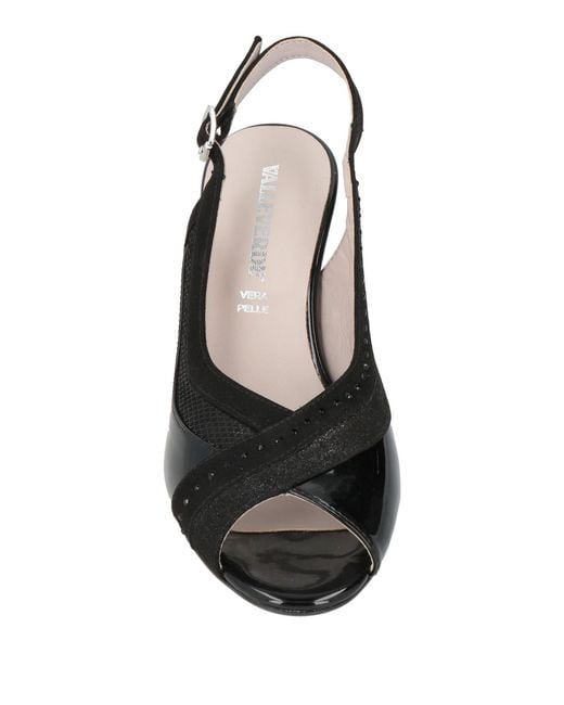 Valleverde Black Sandals