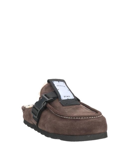 McQ Alexander McQueen Brown Mules & Clogs