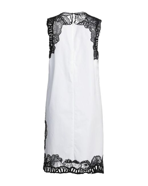 Jil Sander White Mini-Kleid
