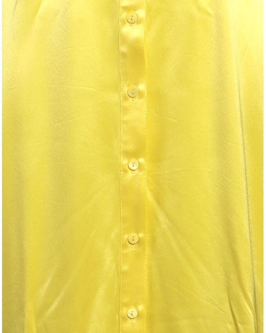 Isabelle Blanche Yellow Midi-Kleid