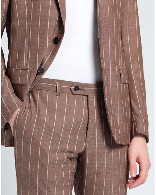 Paoloni Brown Suit for men