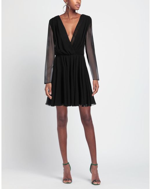 Stefano De Lellis Black Mini Dress Pes