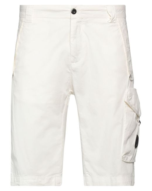 C P Company White Shorts & Bermuda Shorts for men
