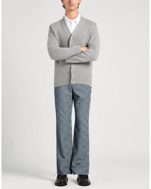 MCM Blue Pants Wool, Polyester for men