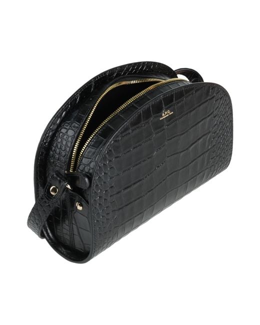 A.P.C. Black Cross-Body Bag