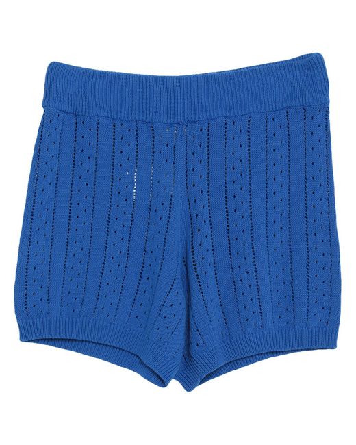 ViCOLO Blue Bright Shorts & Bermuda Shorts Cotton