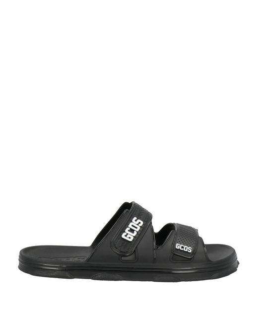 Gcds Black Sandals for men