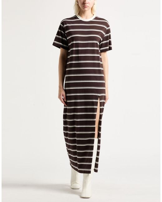 Robe Longue MSGM en coloris Multicolor