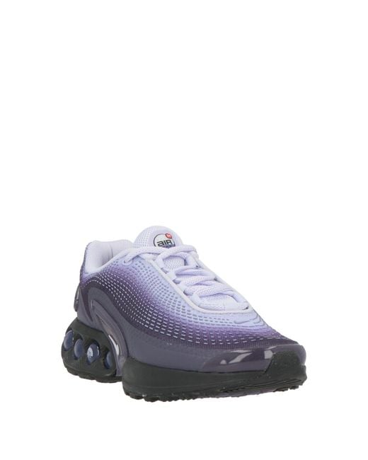 Nike Purple Sneakers Textile Fibers