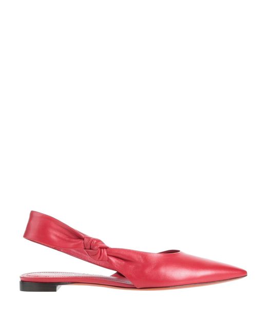 Santoni Pink Ballet Flats