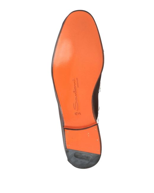Santoni Brown Loafer for men