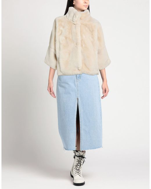 PIA B. CONCEPT Natural Shearling & Teddy