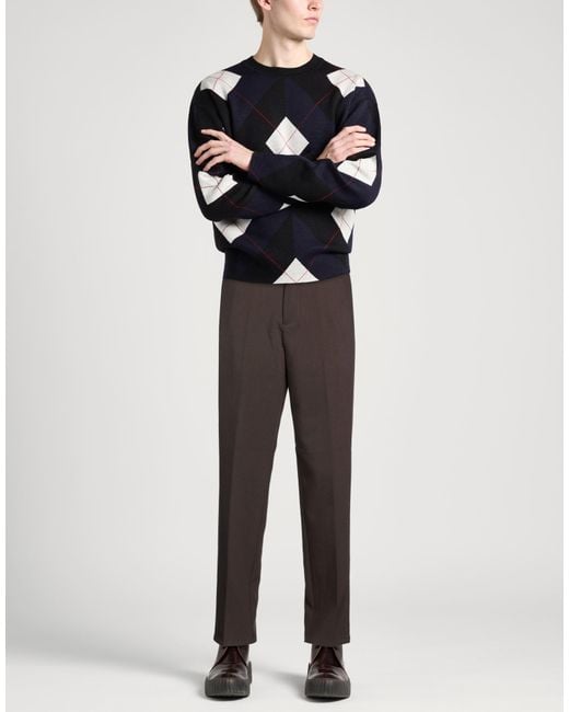 Emporio Armani Brown Trouser for men