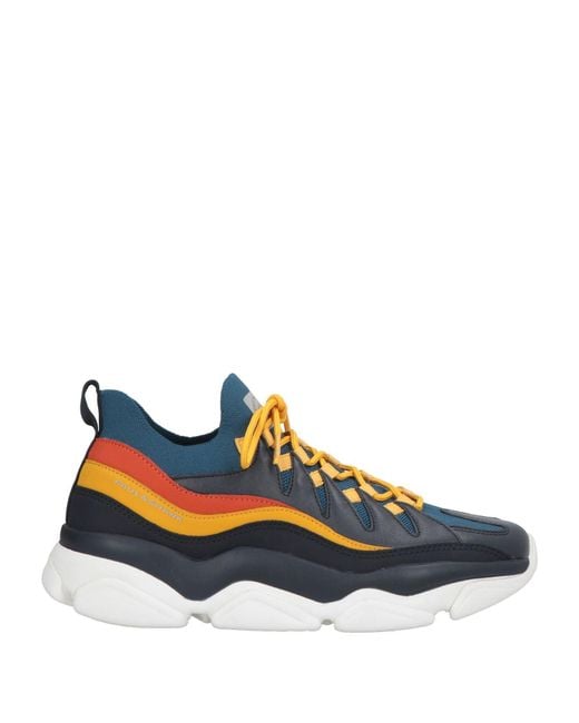 Paul & Shark Blue Midnight Sneakers Synthetic Material for men