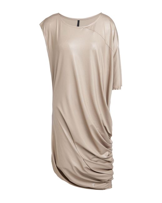 MANESERA Natural Mini Dress