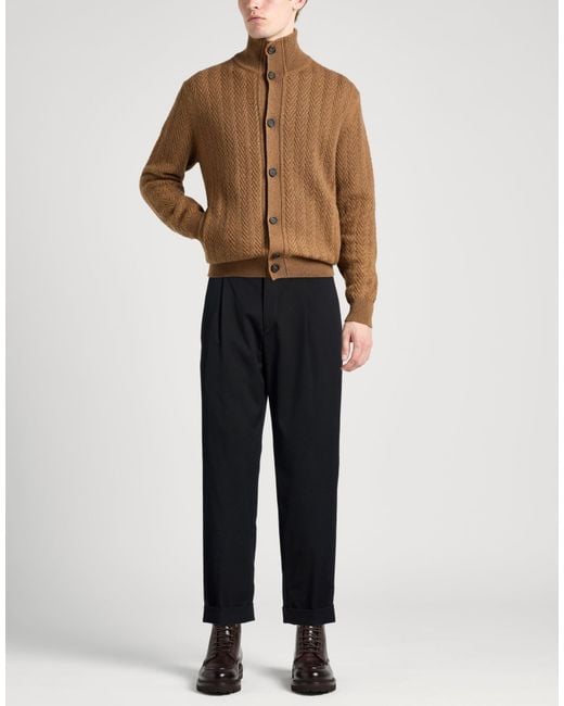 BE ABLE Black Pants Cotton, Virgin Wool, Elastane for men