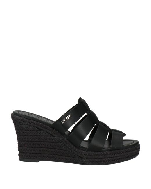DKNY Black Espadrilles