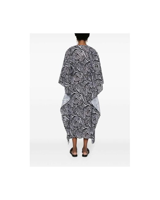 Robe longue MICHAEL Michael Kors en coloris Gray