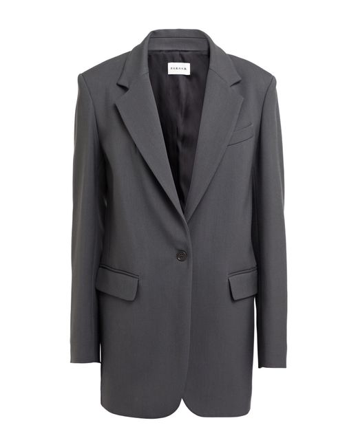 P.A.R.O.S.H. Gray P.A.R.O..H. Blazer Viscose, Elastane