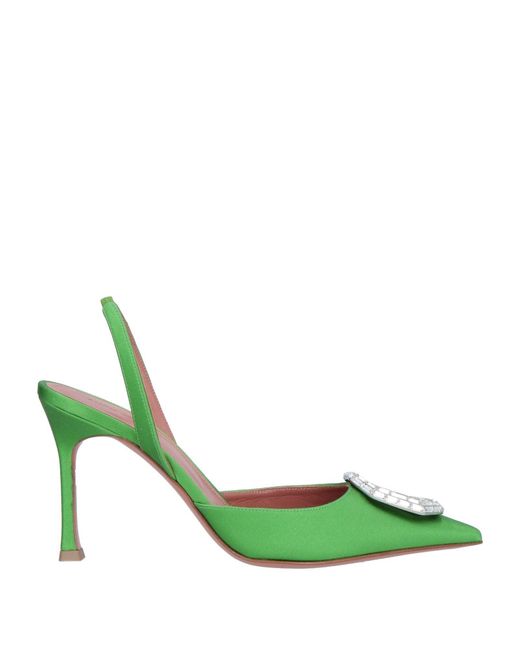 AMINA MUADDI Green Pumps