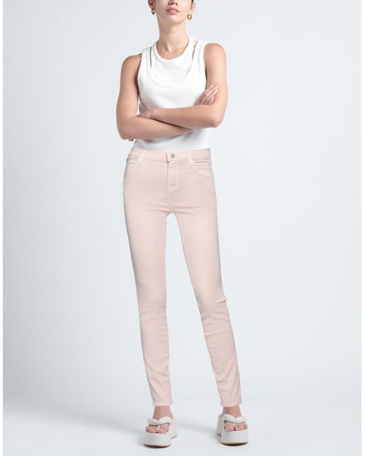 J Brand Pink Denim Trousers