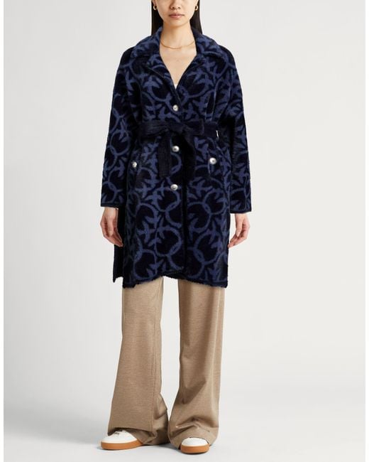 Pinko Blue Shearling & Teddy