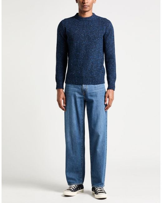 Moorer Blue Jumper for men