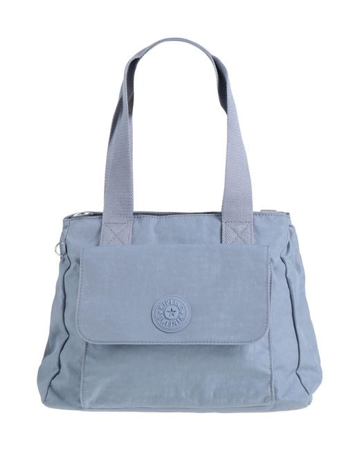 Kipling Blue Handbag Polyamide