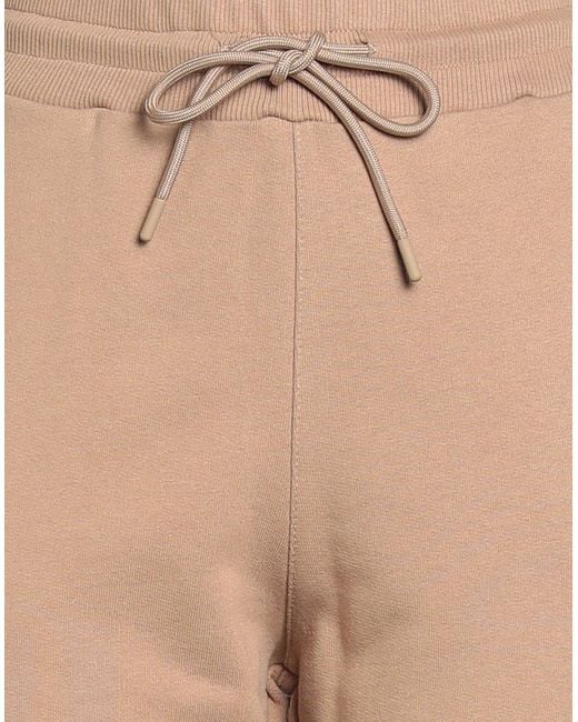 MSGM Natural Camel Pants Cotton