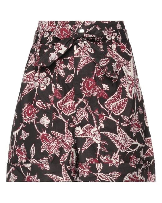 Isabel Marant Red Shorts & Bermuda Shorts Cotton
