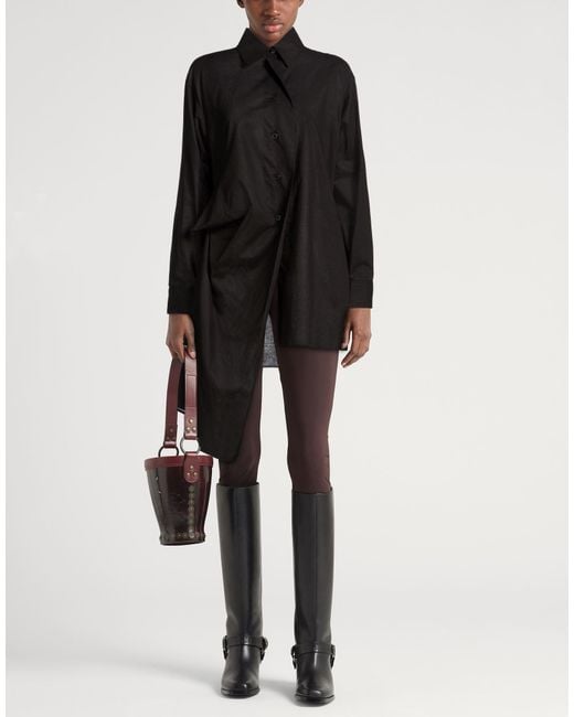 Yohji Yamamoto Black Shirt Cotton