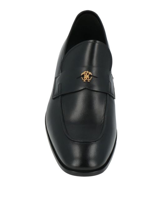 Roberto Cavalli Black Loafer for men