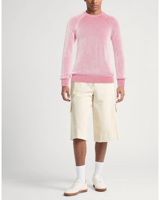 Moorer Pink Sweaters for men