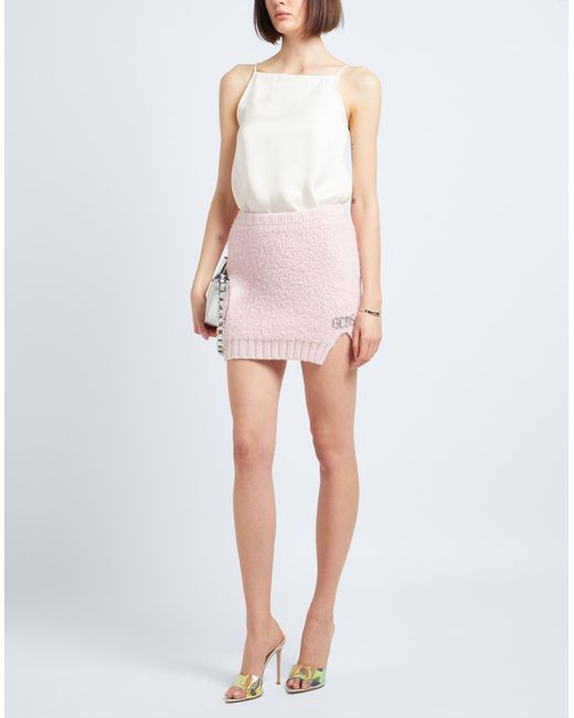 Gcds Pink Mini Skirt