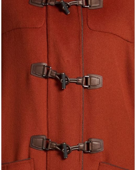 Moorer Red Brick Coat Polyamide