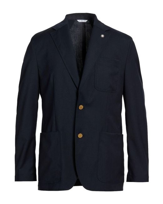 Manuel Ritz Blue Blazer for men