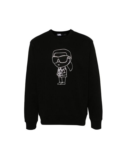 Karl Lagerfeld Sweatshirt in Black für Herren