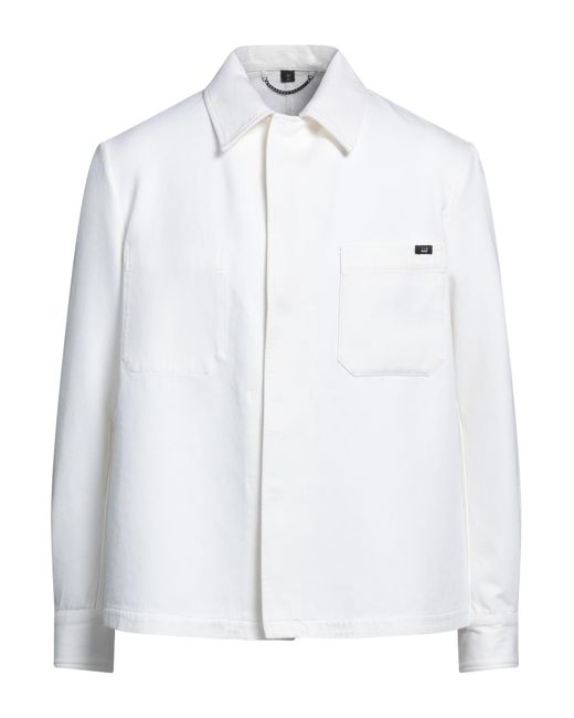 Dunhill White Denim Outerwear for men