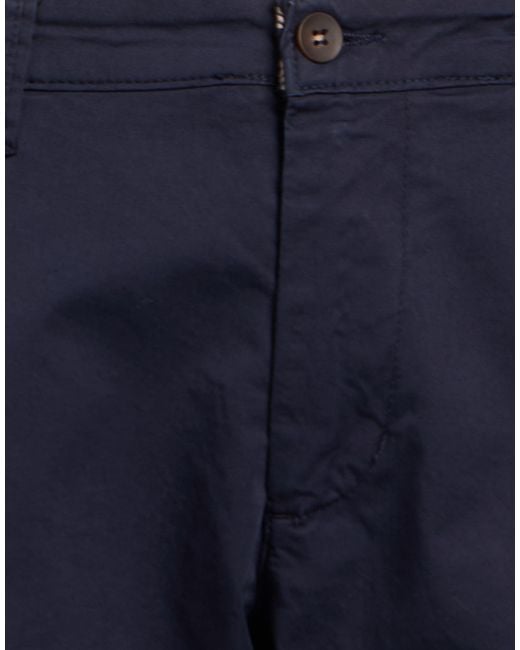 Squad² Blue Pants Cotton, Elastane for men