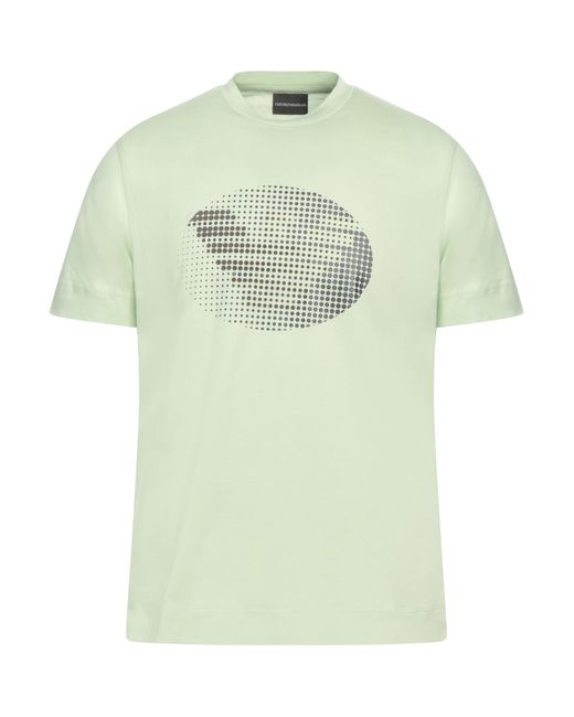 Emporio Armani Green T-shirt for men