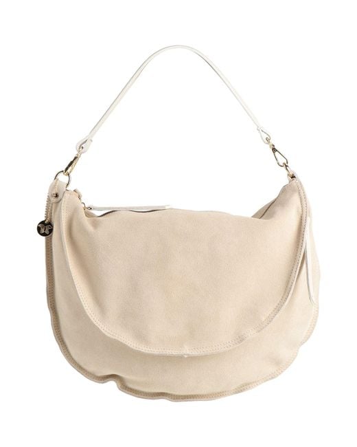 Laura Di Maggio Natural Handbag Leather