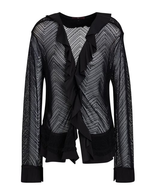 Cardigan High en coloris Black