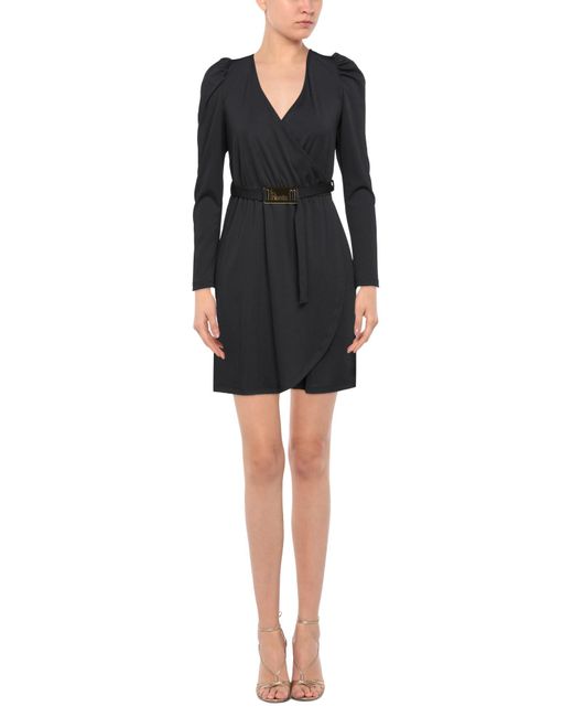 Hanita Black Short Dress