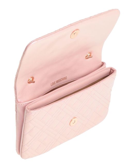 Love Moschino Pink Cross-Body Bags