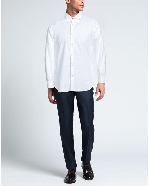 Brooksfield White Shirt for men
